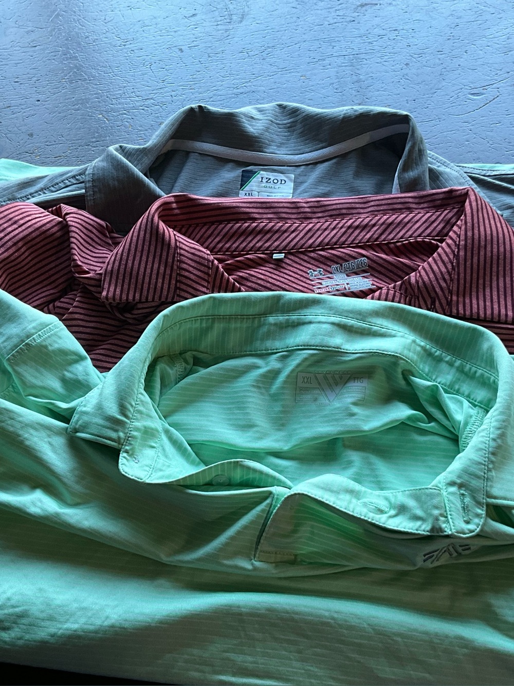 3 size XXL SS polos